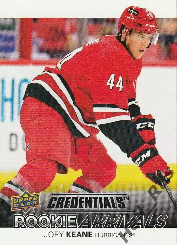 Карточка Джозеф Кин (Carolina Hurricanes/Каролина, Спартак Москва) NHL/НХЛ, КХЛ