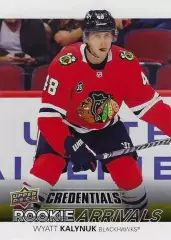 Карточка Уайатт Калинюк (Чикаго Блэкхокс, Драконы/Салават Юлаев/Ак Барс) НХЛ/КХЛ