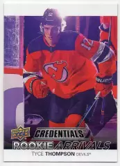 Карточка Тайс Томпсон (New Jersey Devils/Нью-Джерси Девилз, Барыс) NHL/НХЛ/КХЛ