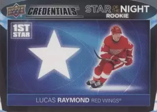 Карточка Lucas Raymond/Лукас Рэймонд Detroit Red Wings/Детройт Ред Уингз НХЛ NHL
