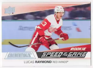 Карточка Lucas Raymond/Лукас Рэймонд Detroit Red Wings/Детройт Ред Уингз НХЛ-NHL