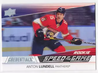 Карточка Anton Lundell/Антон Лунделль (Florida Panthers/Флорида Пантерз) НХЛ/NHL