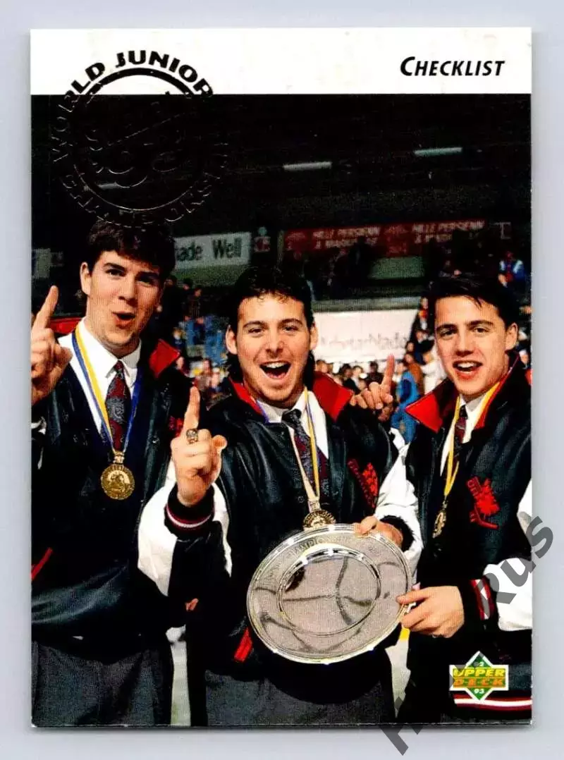 19 карточек 1992-1993 Upper Deck Hockey НХЛ/NHL