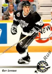 Карточка Guy Leveque/Ги Левек (Los Angeles Kings/Лос-Анджелес Кингз) НХЛ/NHL