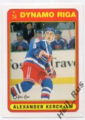 Хоккей Карточка Александр Керч (Динамо Рига, Химик, СКА, Молот-Прикамье) НХЛ/NHL