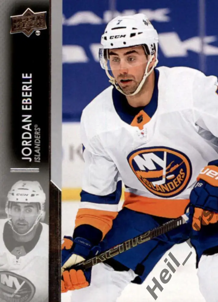 Хоккей Карточка Jordan Eberle/Джордан Эберле New York Islanders/Нью-Йорк НХЛ/NHL