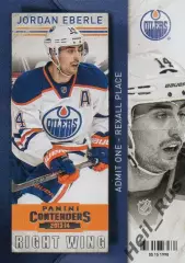 Хоккей Карточка Jordan Eberle/Джордан Эберле Edmonton Oilers/Эдмонтон НХЛ/NHL