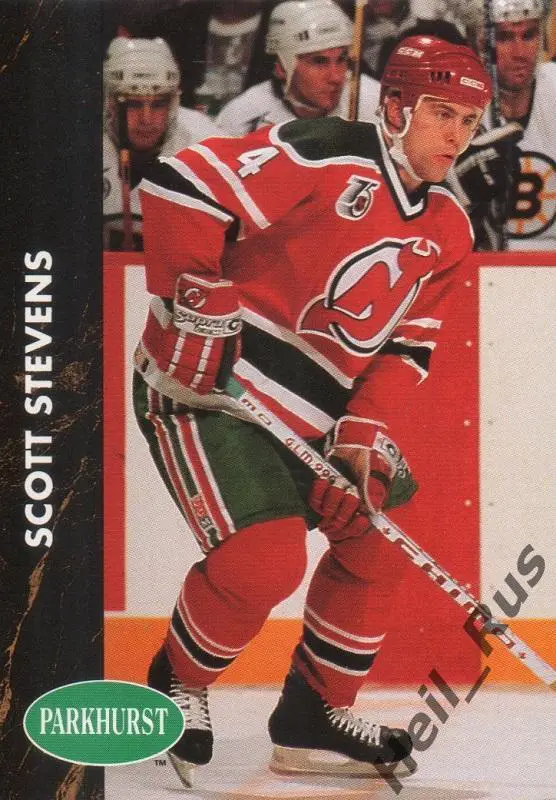 Хоккей Карточка Scott Stevens/Скотт Стивенс (New Jersey Devils / Девилз) НХЛ/NHL