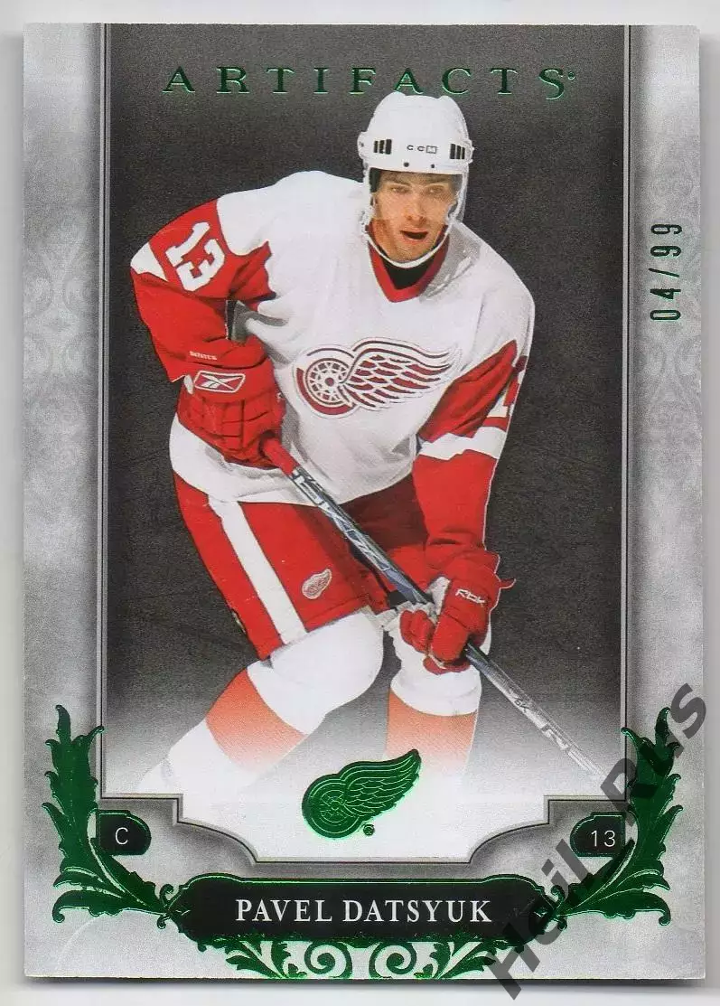 Карточка Павел Дацюк Detroit Red Wings/Детройт ЦСКА/Автомобилист/СКА НХЛ/NHL/КХЛ