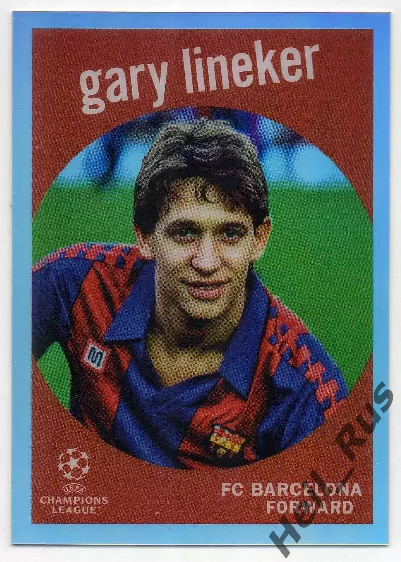 Карточка Гари Линекер Барселона, Тоттенхэм Хотспур Лига Чемпионов 2022-23 TOPPS