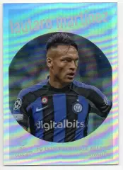 Футбол. Карточка Lautaro Martinez/Лаутаро Мартинес Интер Лига Чемпионов 2022/23