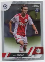 Футбол Карточка Youri Regeer/Юри Регер Аякс, Твенте Лига Чемпионов 2022/23 TOPPS