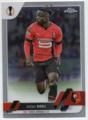 Футбол Карточка Jeremy Doku/Жереми Доку Ренн, Манчестер Сити Лига Европы 2022-23