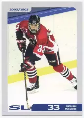 Хоккей. Карточка Евгений Макаров (Металлург Новокузнецк) Русский Лед 2002-2003