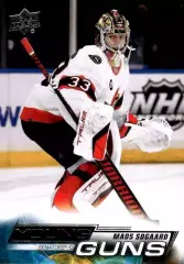 Хоккей. Карточка Mads Sogaard/Мадс Сегор Ottawa Senators/Оттава Сенаторз НХЛ/NHL