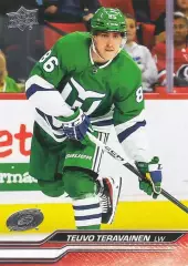 Карточка Teuvo Teravainen/Теуво Терявяйнен Carolina Hurricanes/Каролина НХЛ NHL
