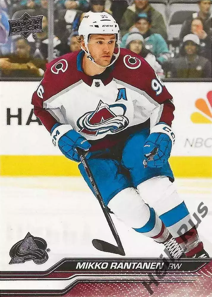 Карточка Mikko Rantanen/Микко Рантанен (Colorado Avalanche / Колорадо) НХЛ / NHL