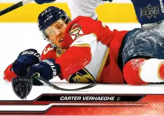 Хоккей Карточка Carter Verhaeghe/Картер Верхэге Florida Panthers/Флорида НХЛ NHL