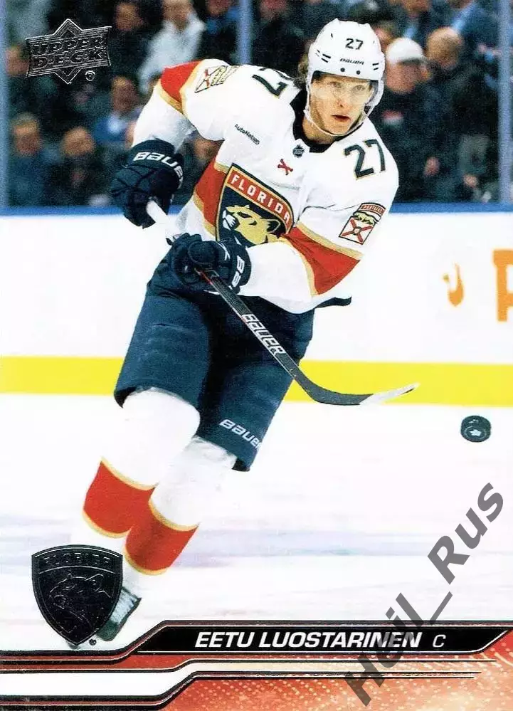 Карточка Luostarinen/Ээту Луостаринен (Florida Panthers/Флорида Пантерз) НХЛ/NHL