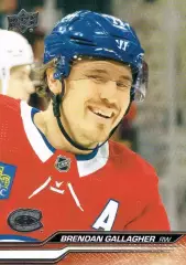 Карточка Brendan Gallagher/Брендан Галлахер Montreal Canadiens/Монреаль NHL-НХЛ