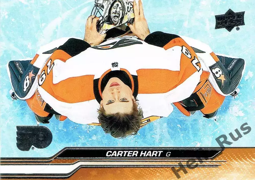 Карточка Carter Hart/Картер Харт Philadelphia Flyers/Филадельфия Флайерз NHL/НХЛ