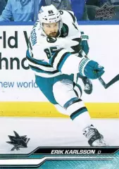 Карточка Erik Karlsson/Эрик Карлссон (San Jose Sharks/Сан-Хосе Шаркс) НХЛ/NHL