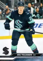 Хоккей. Карточка Эли Толванен (Seattle Kraken/Сиэтл Кракен, Йокерит) НХЛ/NHL/КХЛ