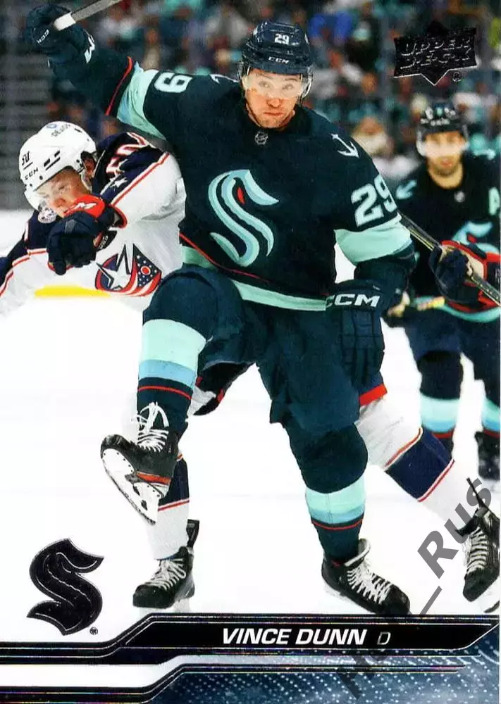 Хоккей. Карточка Vince Dunn/Винс Данн (Seattle Kraken / Сиэтл Кракен) NHL/НХЛ