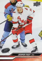 Карточка Jesper Fast/Йеспер Фаст Carolina Hurricanes/Каролина Харрикейнз НХЛ/NHL