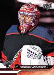 Карточка Фредерик Андерсен (Carolina Hurricanes/Каролина Харрикейнз) НХЛ/NHL