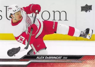 Карточка DeBrincat/Алекс Дебринкэт (Detroit Red Wings/Детройт Ред Уингз) НХЛ/NHL
