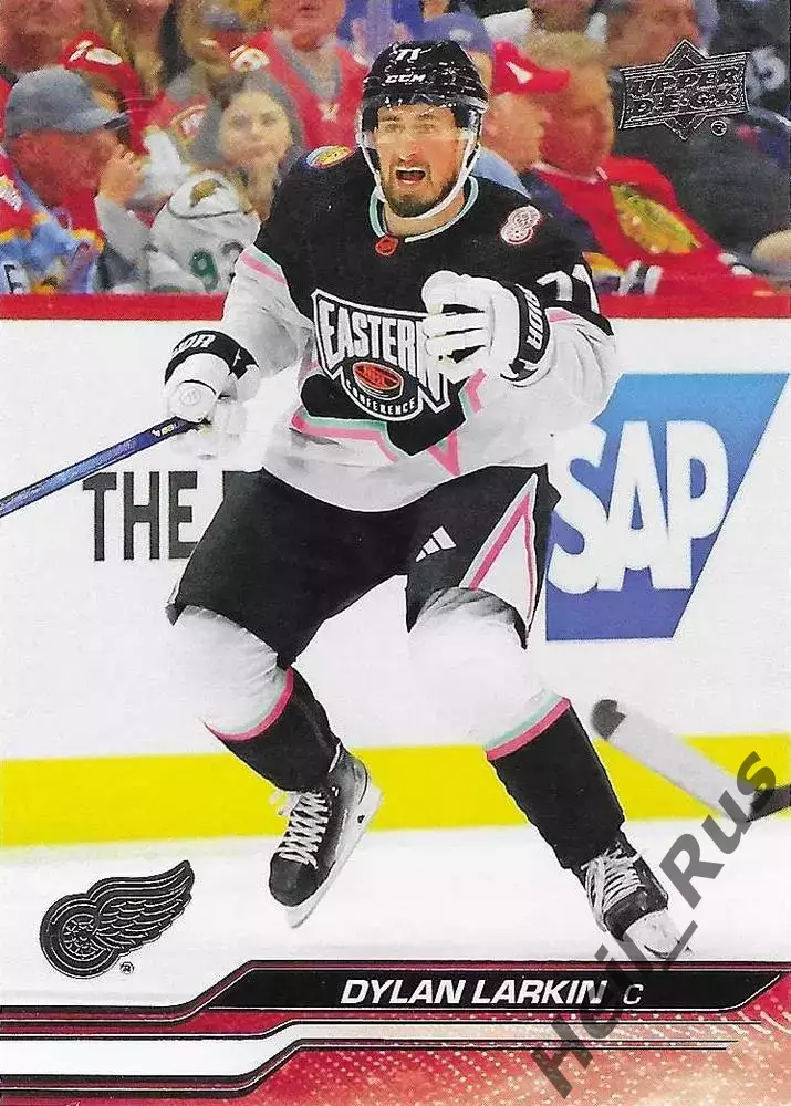 Карточка Dylan Larkin/Дилан Ларкин (Detroit Red Wings/Детройт Ред Уингз) NHL/НХЛ