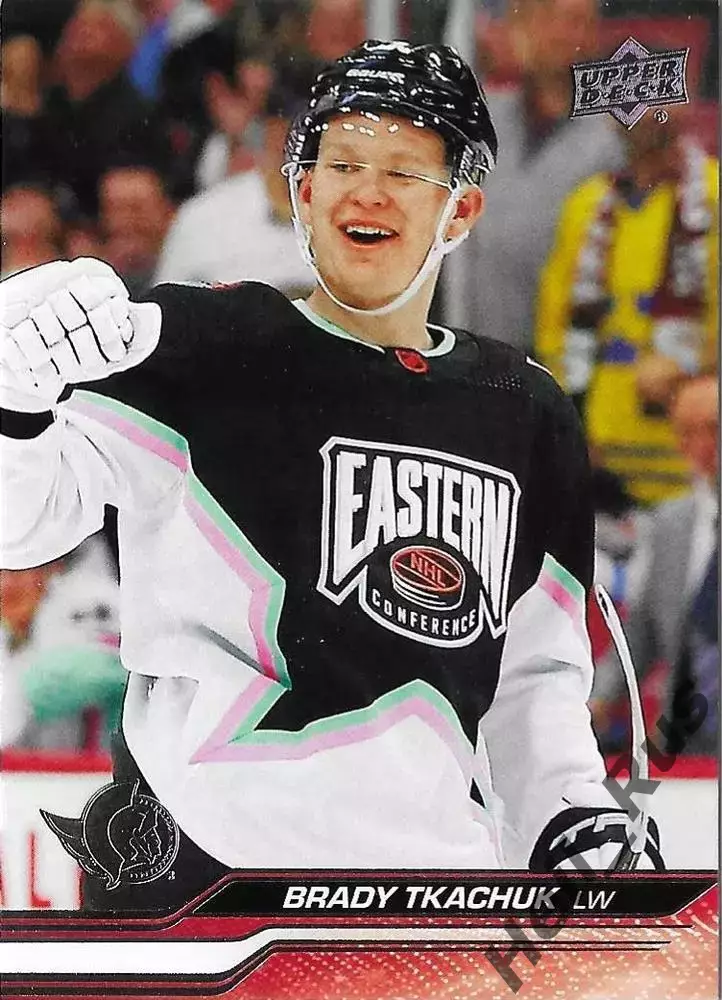 Карточка Brady Tkachuk/Брэди Ткачук (Ottawa Senators/Оттава Сенаторз) НХЛ/NHL