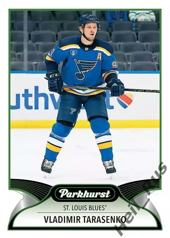 Карточка Владимир Тарасенко St Louis Blues/Сент-Луис Блюз Сибирь/СКА НХЛ/NHL/КХЛ