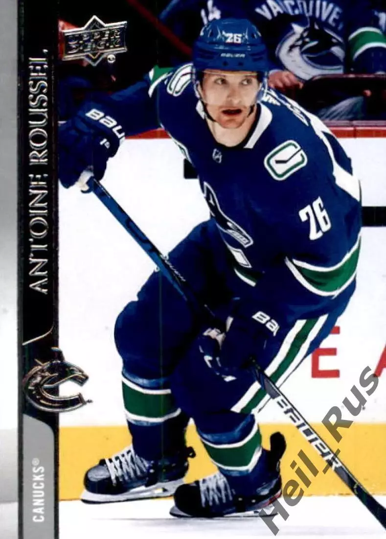Карточка Antoine Roussel / Антуан Руссель (Vancouver Canucks/Ванкувер) НХЛ/NHL
