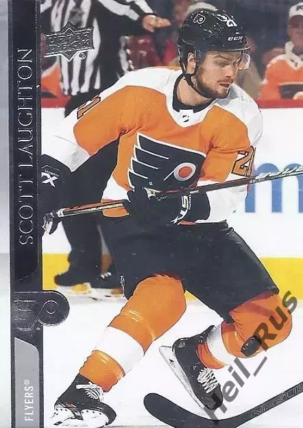 Карточка Laughton/Скотт Лоутон (Philadelphia Flyers/Филадельфия Флайерз) НХЛ/NHL
