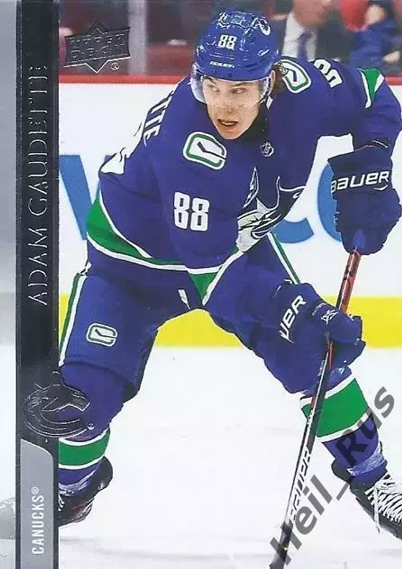 Карточка Adam Gaudette/Адам Годетт (Vancouver Canucks/Ванкувер Кэнакс) НХЛ/NHL