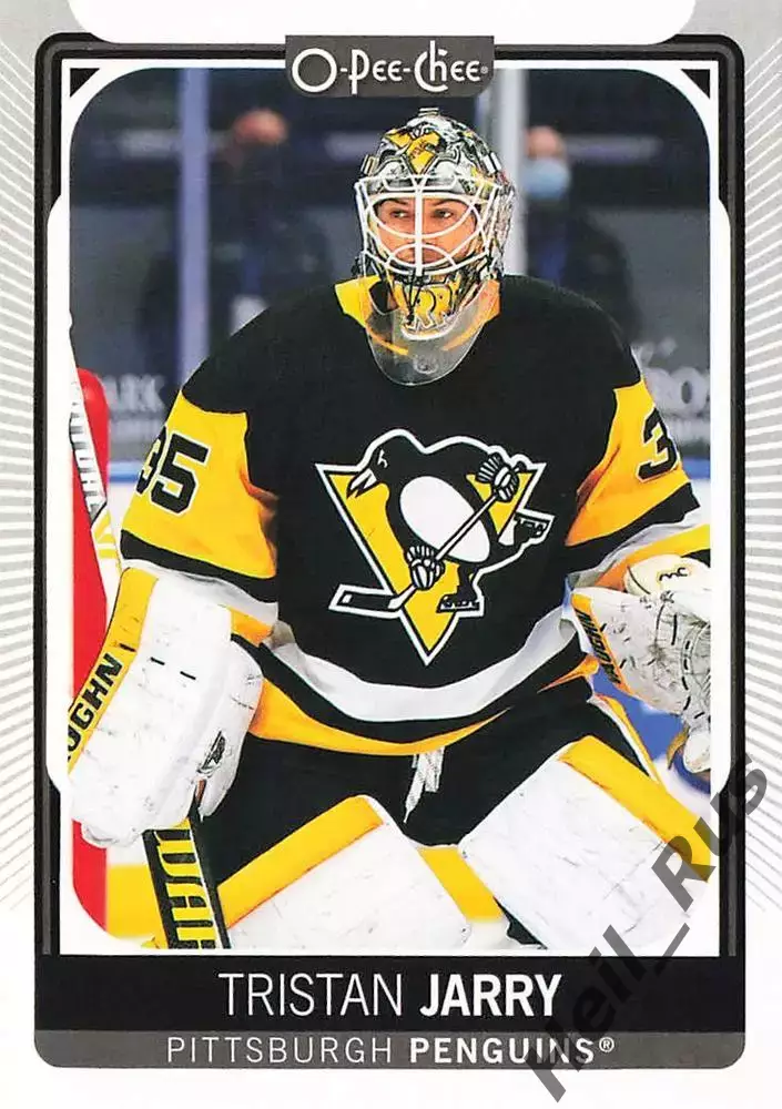 Карточка Jarry/Тристан Джарри (Pittsburgh Penguins/Питтсбург Пингвинз) НХЛ/NHL