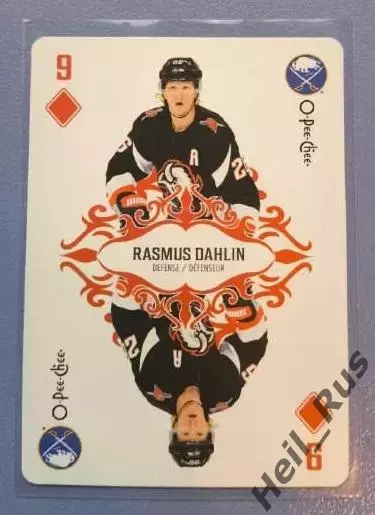 Хоккей Карточка Rasmus Dahlin/Расмус Далин Buffalo Sabres/Баффало Сейбрз NHL-НХЛ