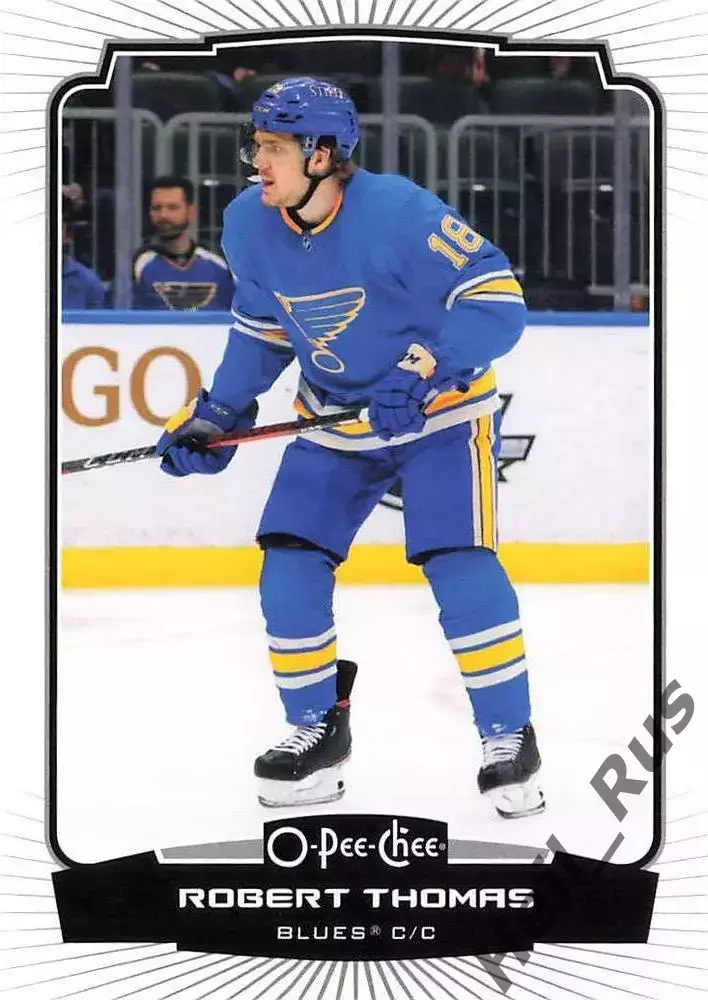 Хоккей Карточка Robert Thomas/Роберт Томас St Louis Blues/Сент-Луис Блюз НХЛ/NHL