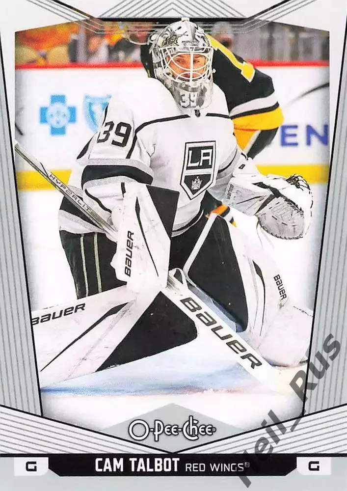 Карточка Cam Talbot/Кэм Тальбо (Лос-Анджелес Кингз/Детройт Ред Уингз) НХЛ/NHL