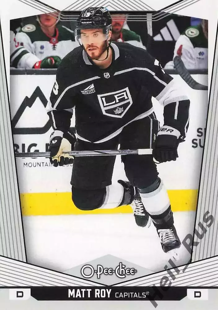 Хоккей. Карточка Matt Roy/Мэтт Рой Лос-Анджелес Кингз/Вашингтон Кэпиталз НХЛ/NHL
