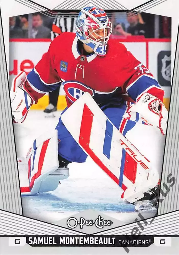 Хоккей. Карточка Самуэль Монтембо Montreal Canadiens/Монреаль Канадиенс НХЛ/NHL