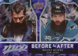 Хоккей; Карточка Brent Burns/Брент Бернс San Jose Sharks/Сан-Хосе Шаркс NHL/НХЛ