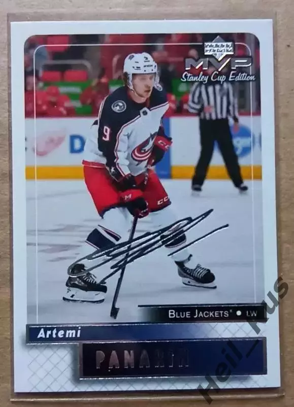 Карточка Артемий Панарин (Коламбус Блю Джекетс, Витязь/Ак Барс/СКА) НХЛ/NHL, КХЛ