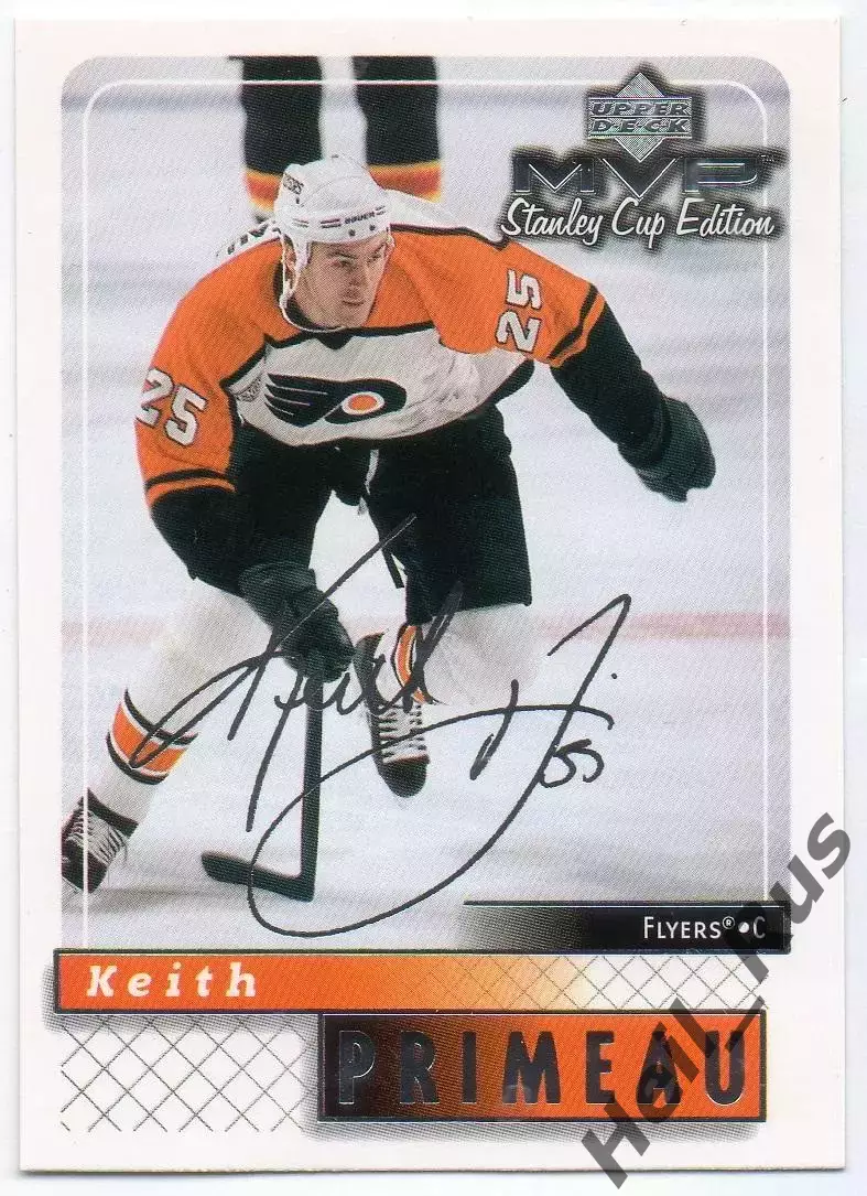 Карточка Keith Primeau/Кит Примо Philadelphia Flyers/Филадельфия Флайерз НХЛ/NHL