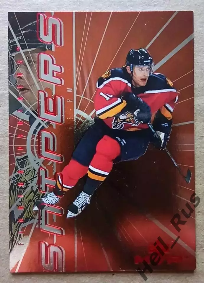 Карточка Павел Буре Florida Panthers/Флорида Пантерз Спартак/ЦСКА Москва NHL/НХЛ