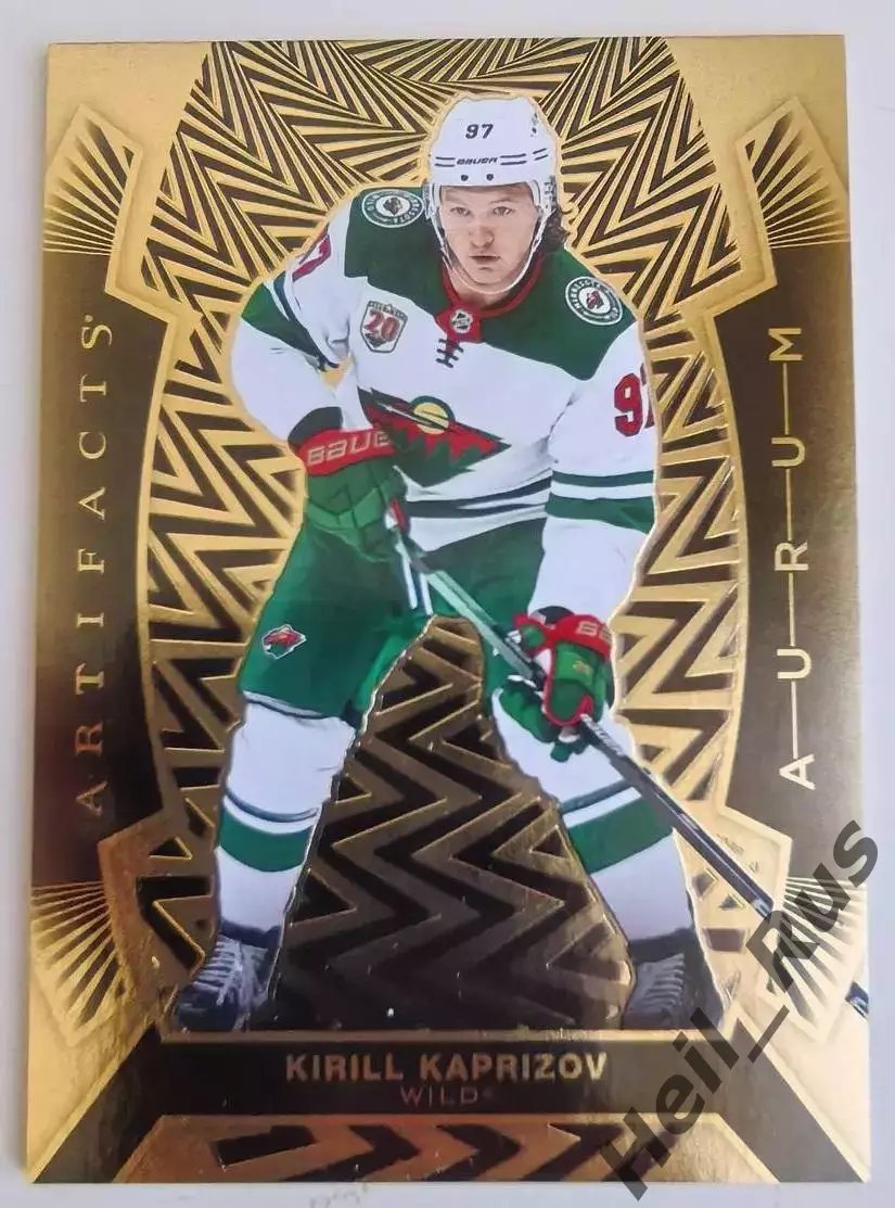 Карточка Кирилл Капризов Minnesota Wild/Миннесота ЦСКА/Салават Юлаев НХЛ/NHL/КХЛ