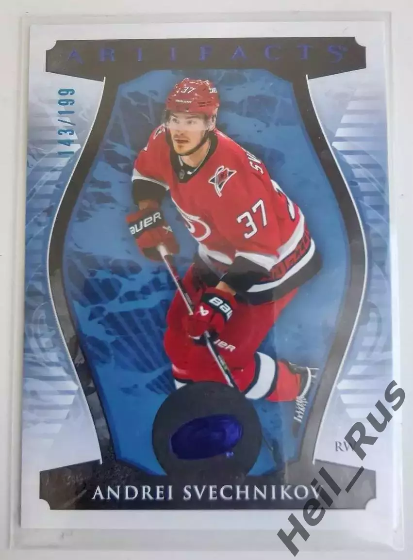Хоккей Карточка Андрей Свечников Carolina Hurricanes/Каролина, Ак Барс NHL / НХЛ