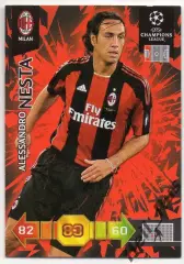 Футбол. Карточка Алессандро Неста (Милан, Лацио) Лига Чемпионов 2010-11 Panini